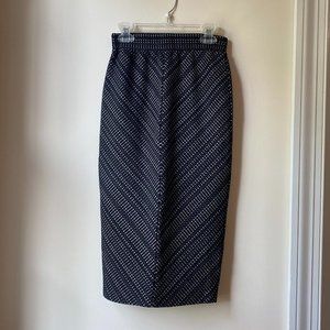 Black UO Midi Skirt